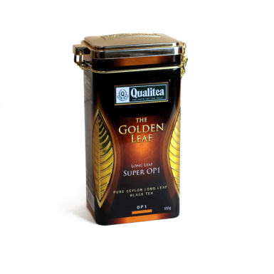 Чай Qualitea 'Супер ОР1', черный, листовой, для заварочного чайника, 100г