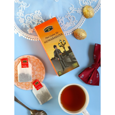 Чай чёрный пакетированный ТМ 'Маброк' - Нувара Элия, 25 пак., 50 г., Шри-Ланка