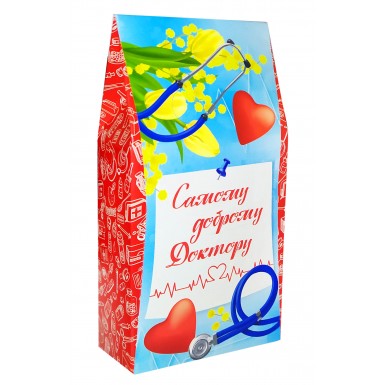 Чай чёрный 'ИМЧ' - 'Самому Доброму Доктору', картон, 50 г., Шри-Ланка