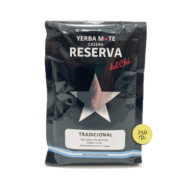 Мате аргентинский  'Reserva del Che' -  Традиционный со стебельками, 250 гр.