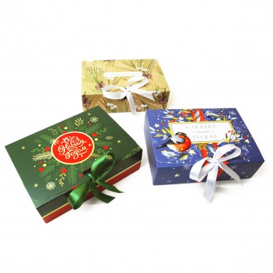 Зимняя чайная коробочка 'Повод для радости', 1 шт.