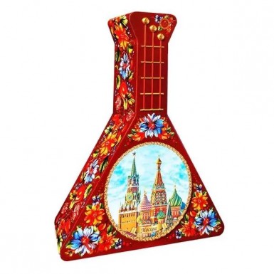 Чай чёрный  - Музыкальная балалайка, Москва, жесть, 50 гр.