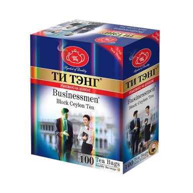 Чай чёрный цейлонский ТМ 'Ти Тэнг' - Для бизнесменов, 100 пак., 250 г.