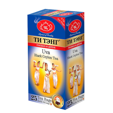 Чай чёрный 'Ти Тэнг' - Ува, 25 пак.