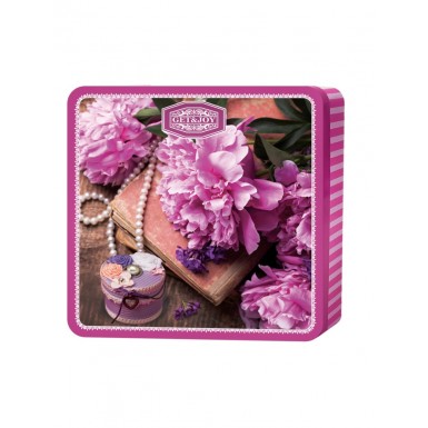 Чай чёрный Get&Joy 'Пионы' цейлонский, листовой, в шкатулке, 100г