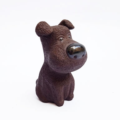 Чайная игрушка 'Пёсик' Ча Бао, керамическая фигурка, 7x4x8 см