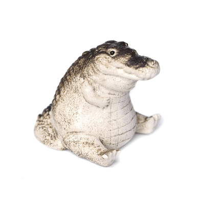 Фигурка - Крокодильчик, керамика, 'чайная игрушка', ручная работа, Китай