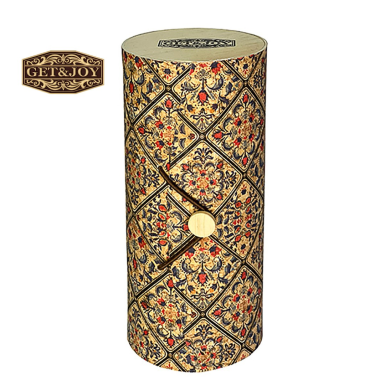 Кофе молотый в деревянном тубусе - Ромбы, 100% арабика, 100 гр.