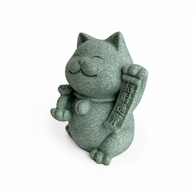 Статуэтка - Кот Гуочао, каменная крошка, 9,5 см.