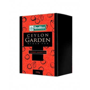 Чай чёрный - 'Цейлонский сад', с вишней и амаретто, 80 гр.