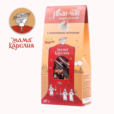 Иван-чай ТМ 'Мама Карелия' - С сосновой почкой, картон, 50 гр.