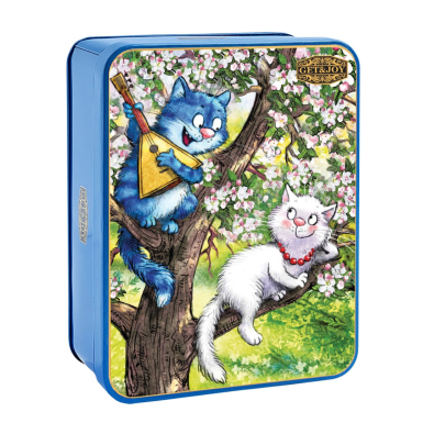 Чай чёрный цейлонский ТМ 'GET&JOY' - Синие коты, Свидание в саду, 50 гр.