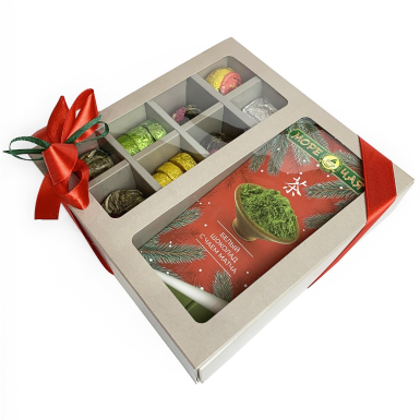 Чайный набор - Коробочка 'Новый Год', набор ассорти китайского чая
