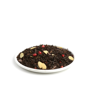 Чай черный китайский с миндалём и кусочками шоколада - Марципан, 100 гр.