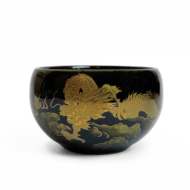 Чашка чайная (пиала) - Праздник дракона, фарфор, 120 мл. (ИТТ479)