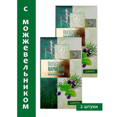Мармелад натуральный  вологодский - Можжевеловый, 280 г., 2 шт.
